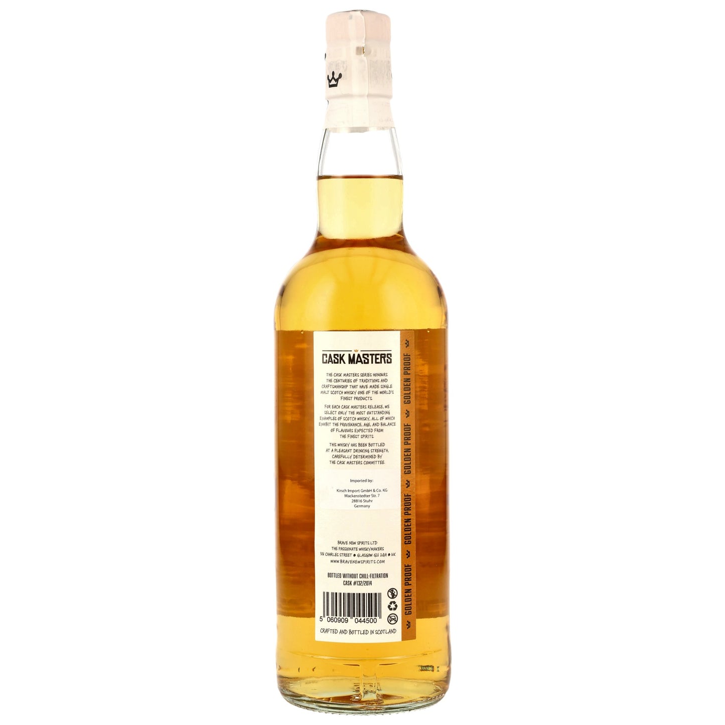 Campbeltown 11 2014/2026 - Cask Masters (Brave New Spirits) - 1st Fill Bourbon Barrel #132