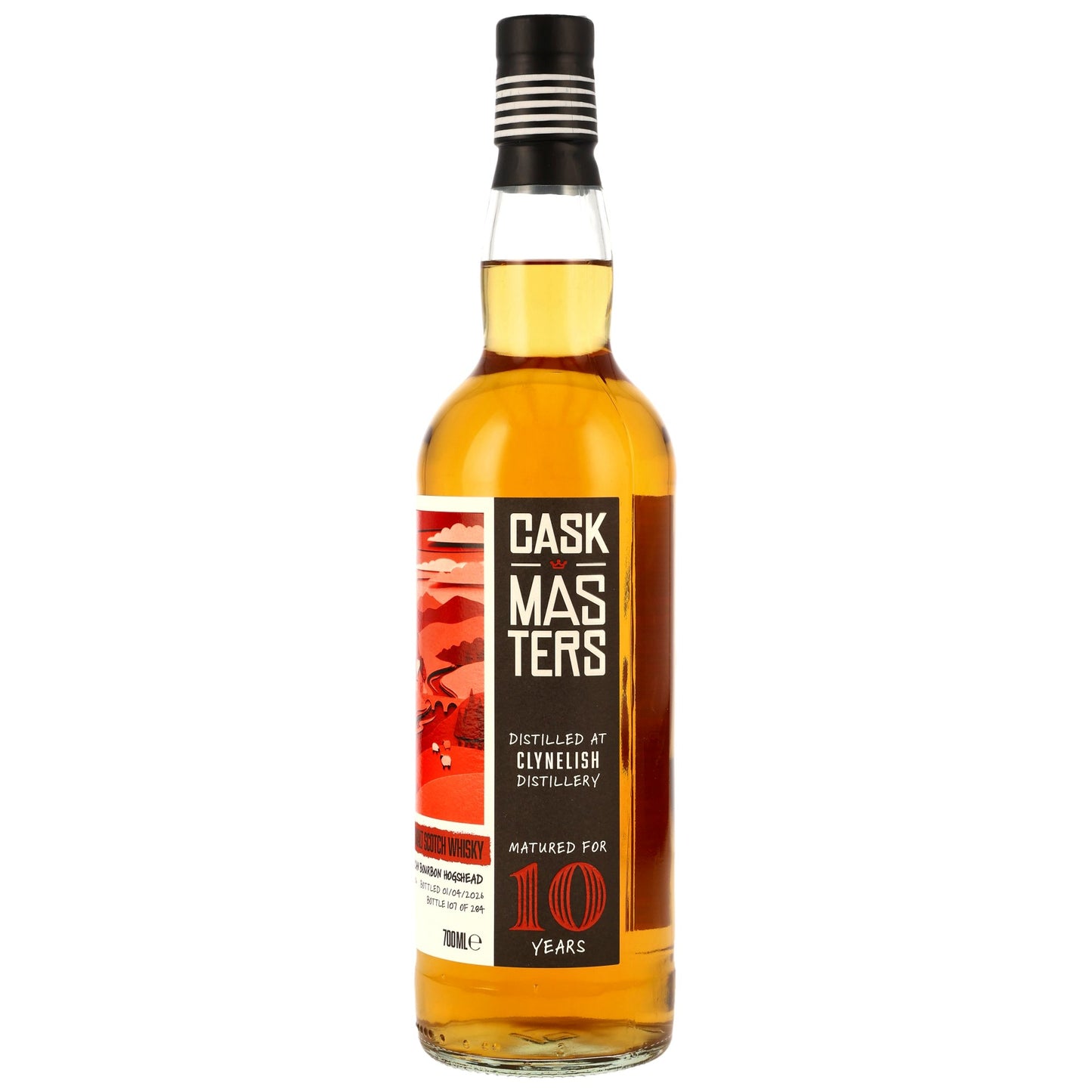 Clynelish 10 2016/2026 - Cask Masters (Brave New Spirits) - 1st Fill Bourbon Hogshead #305668