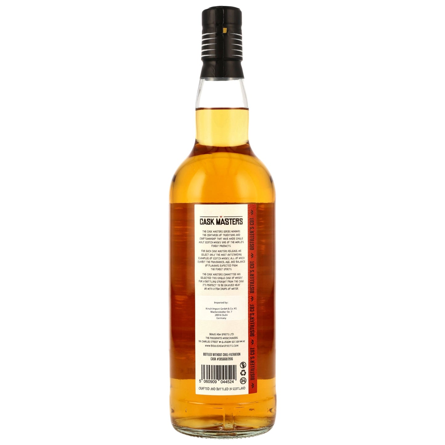 Clynelish 10 2016/2026 - Cask Masters (Brave New Spirits) - 1st Fill Bourbon Hogshead #305668