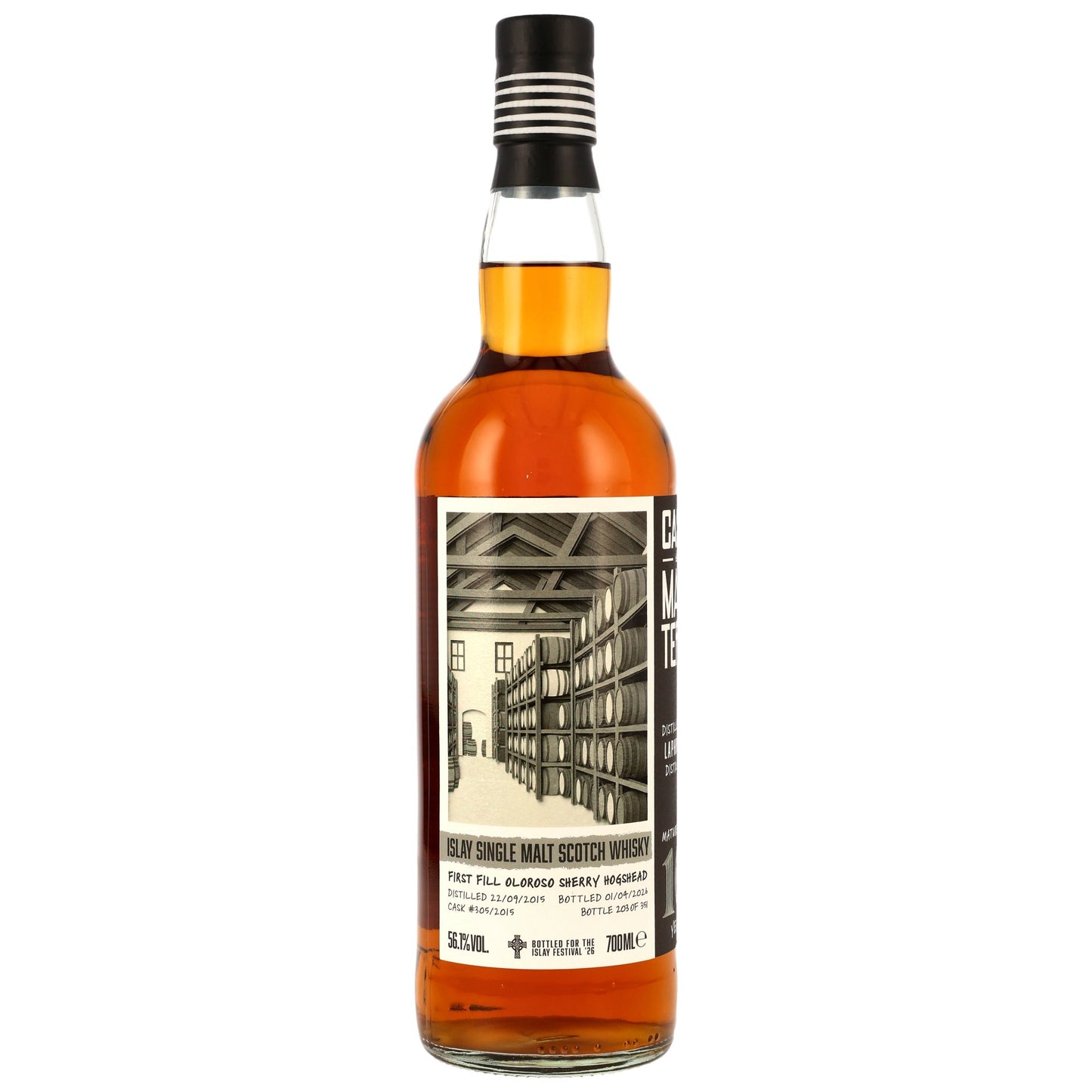 Laphroaig 10 2015/2026 - Cask Masters (Brave New Spirits) - 1st Fill Oloroso Sherry Hogshead #305