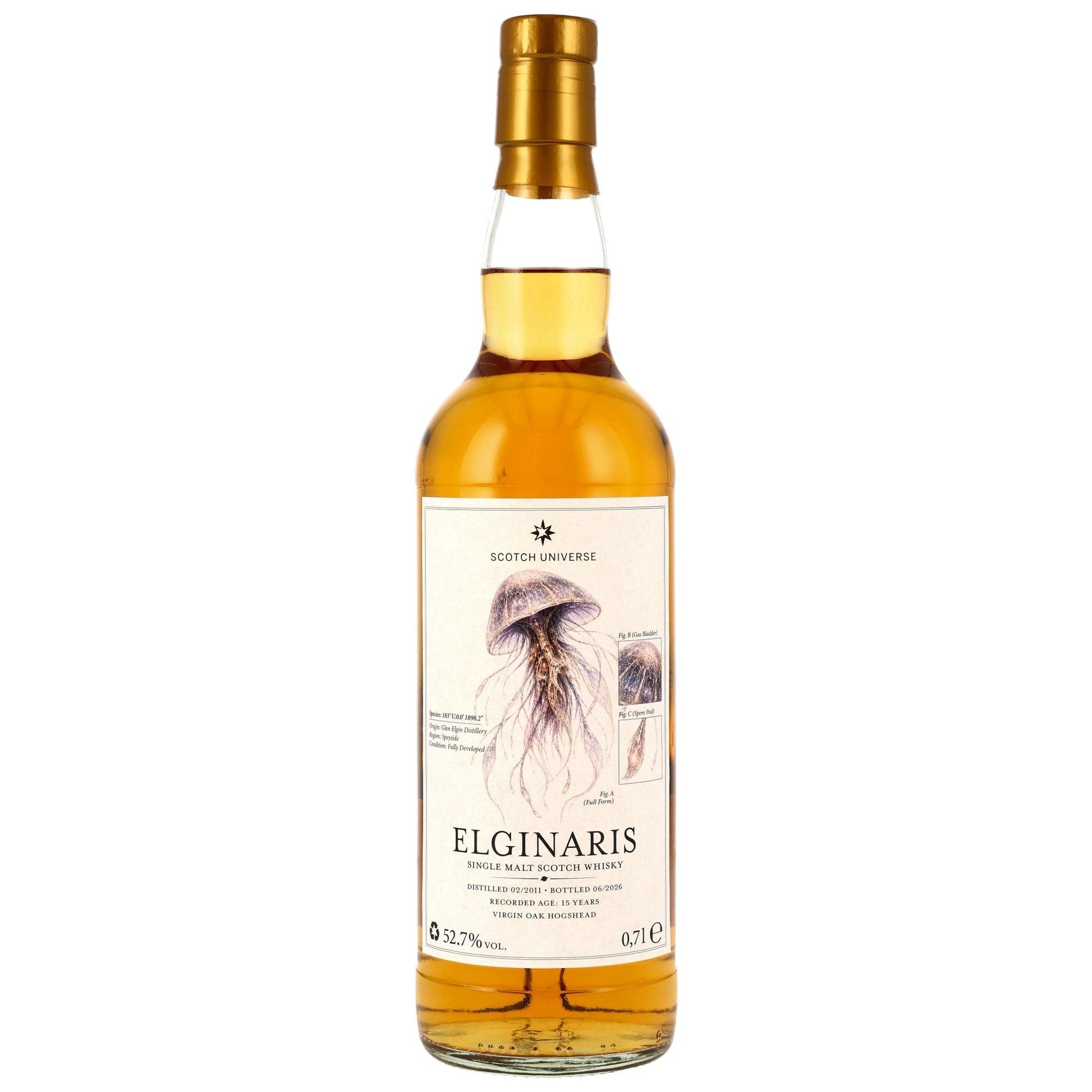 ELGINARIS (Glen Elgin) 15 2011/2026 - Scotch Universe - Virgin Oak Hogshead