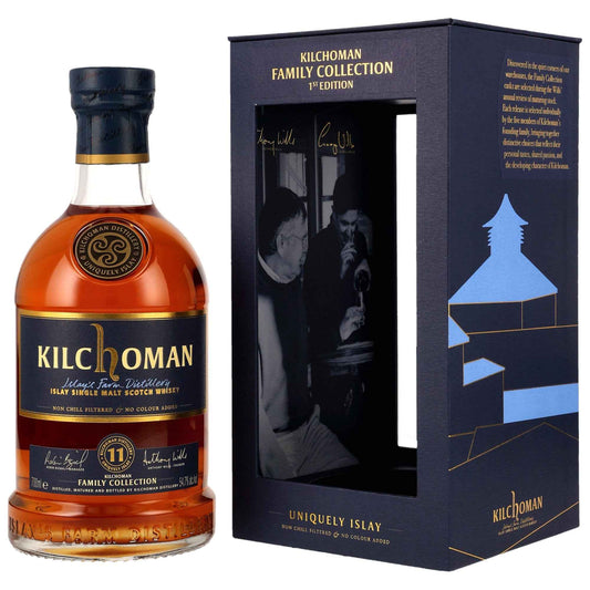 Kilchoman 11 - Family Collection First Edition - Oloroso Sherry Matured Heavily Peated
