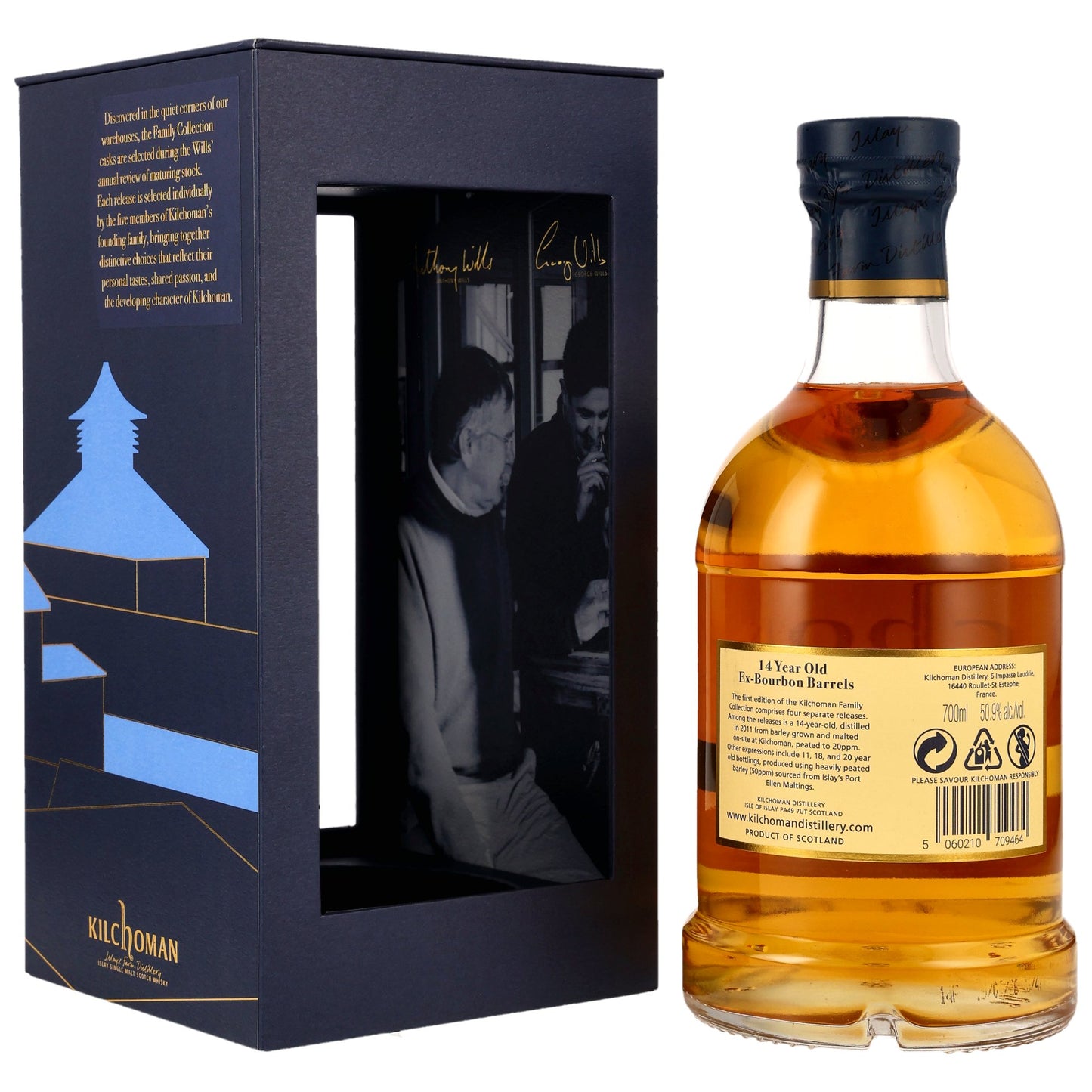 Kilchoman 14 - Family Collection First Edition - Bourbon Matured 100% Rockside Barley