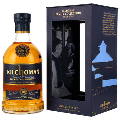 Kilchoman 18 - Family Collection First Edition - Bourbon Matured Heavily Peated