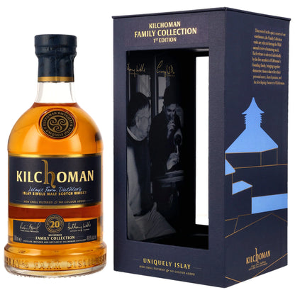 Kilchoman 20 - Family Collection First Edition - Bourbon Matured Heavily Peated