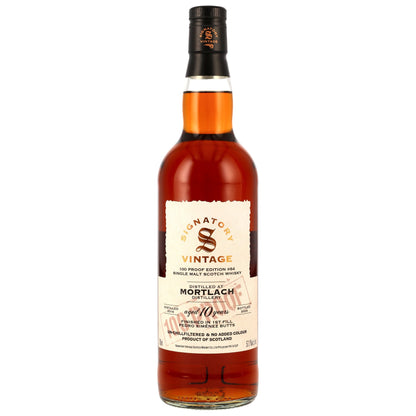 Mortlach 10 2016/2026 - Signatory Vintage - 100 PROOF #84
