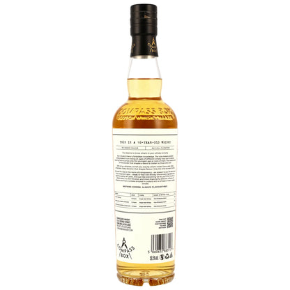 This is a 10-Year-Old Whisky - Compass Box - Blended Malt Scotch Whisky