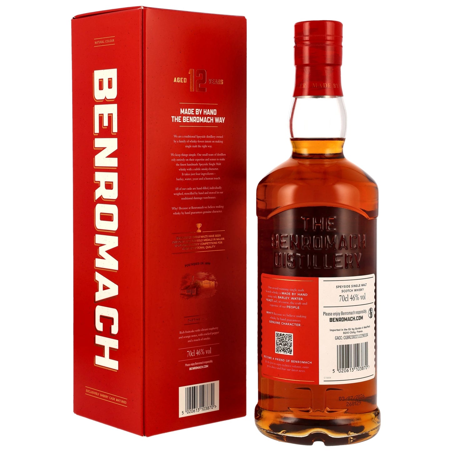Benromach 12 - Exclusively Sherry Cask Matured