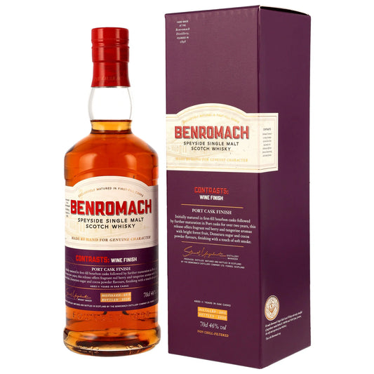 Benromach 11 2015/2026 - Contrasts: Port Cask Finish