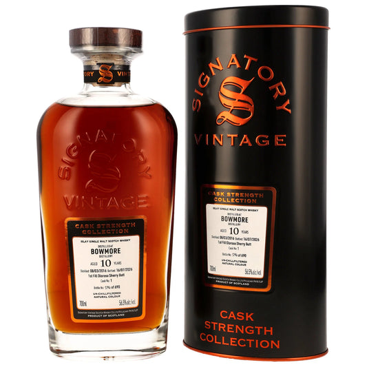 Bowmore 10 2016/2026 - Signatory Vintage Cask Strength Collection - 1st Fill Oloroso Sherry Butt #1