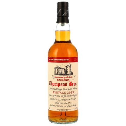 Clynelish 13 2013/2026 - 50th Anniversary Kirsch Thompson Bros. - 1st Fill Bourbon Cask #SR26080