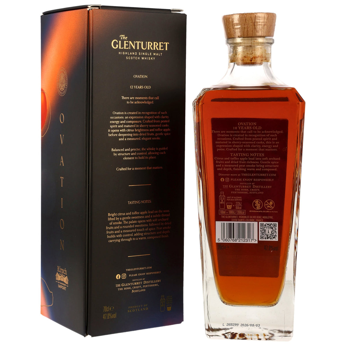 Glenturret Ovation 12 - Peated - Germany Exclusive