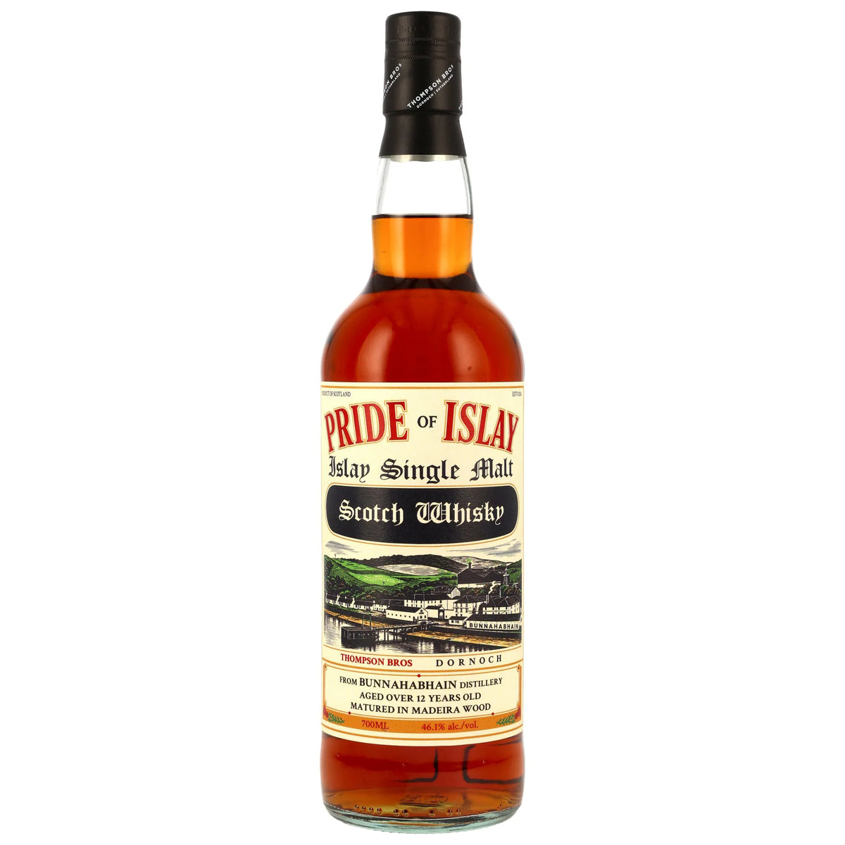 Bunnahabhain 12 - Pride of Islay Thompson Bros. - Madeira Cask Finish
