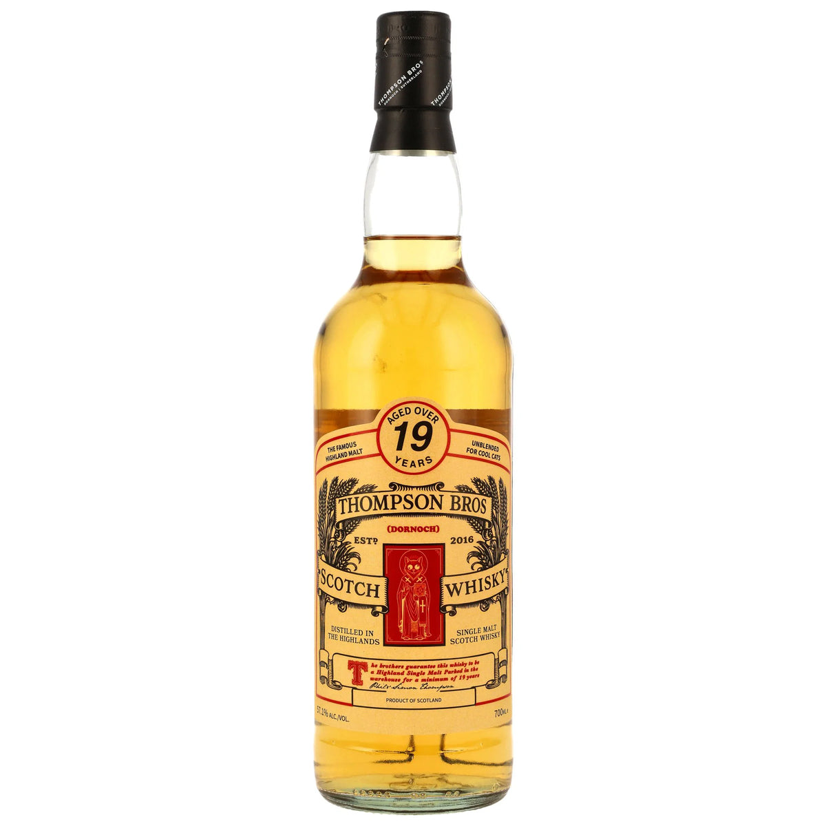 Highland Single Malt Whisky (Highland Park) 19 2007/2026 - Thompson Bros. - Refill Hogsheads