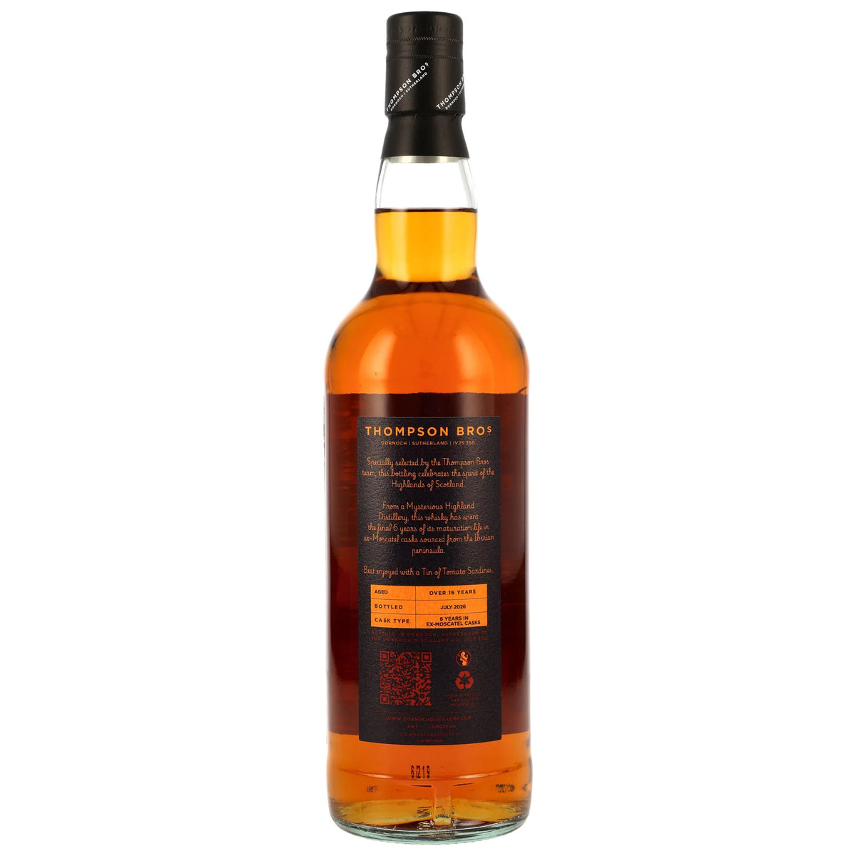 Highland Single Malt Whisky 16 - Thompson Bros. - Moscatel Casks Finish