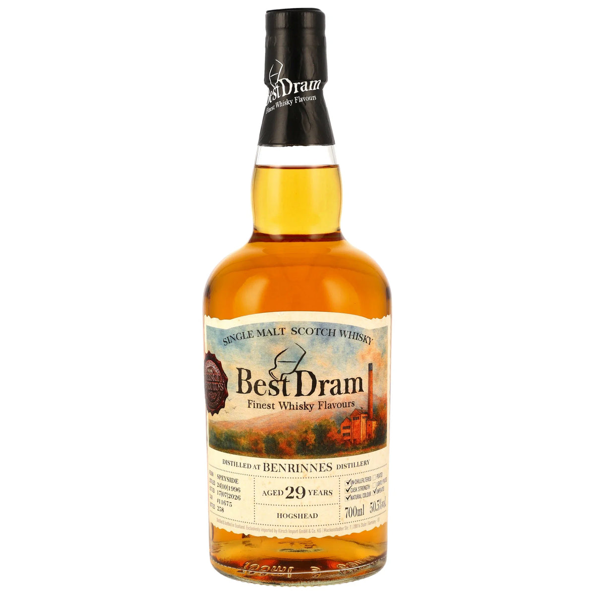 Benrinnes 29 1996/2026 - Best Dram - Hogshead #11675