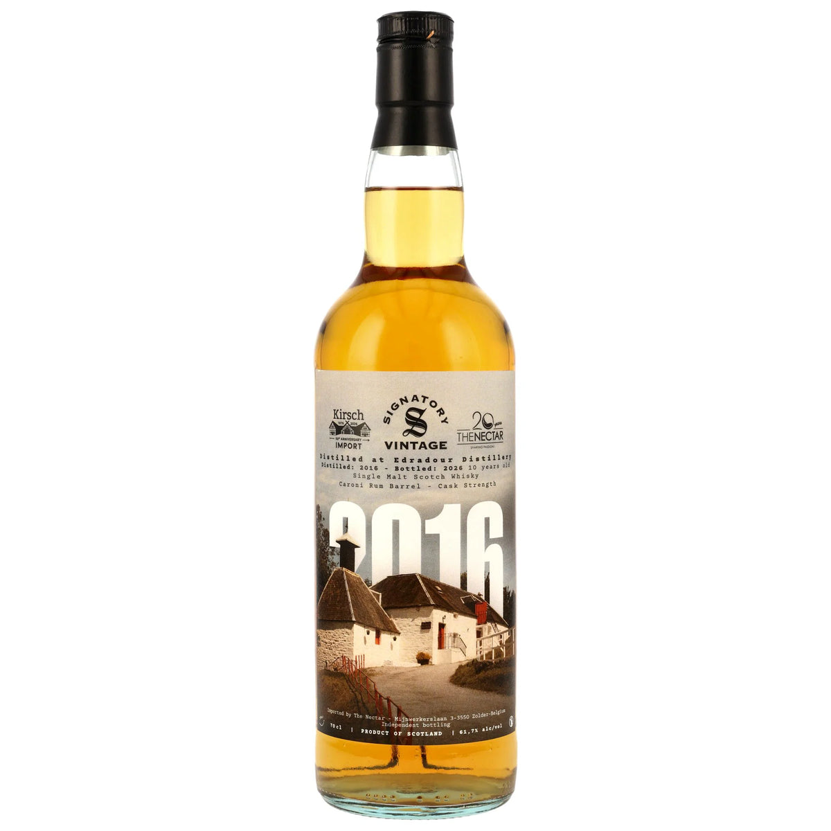Edradour 10 2016/2026 - Nectar & Kirsch - Caroni Rum Barrel