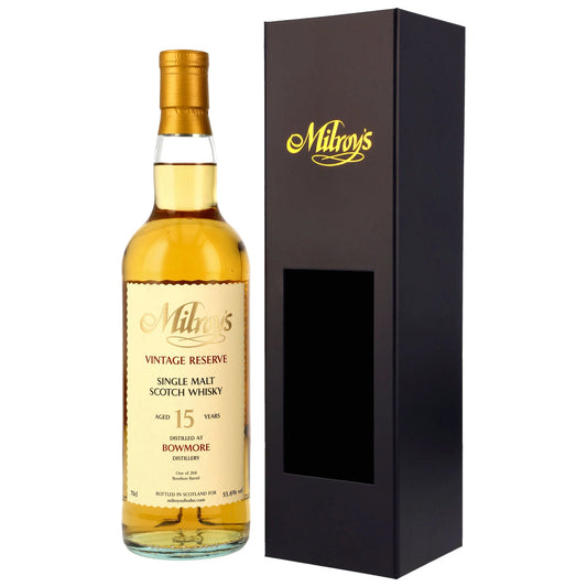 Bowmore 15 2010/2026 - Milroys - Bourbon Barrel #75
