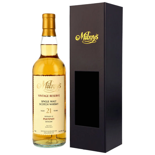 Pulteney 21 2005/2026 - Milroys - Bourbon Barrel #100114 +100116