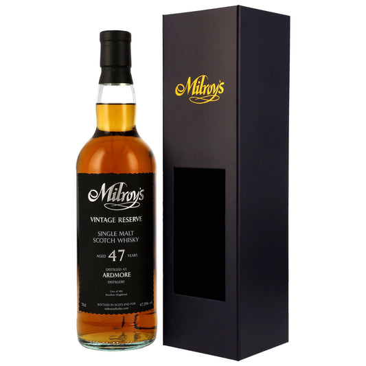 Ardmore 47 1978/2025 - Milroys - Bourbon Hogshead #8