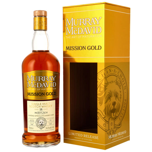 Mortlach 18 2008/2026 - Murray McDavid Mission Gold - PX Sherry Cask