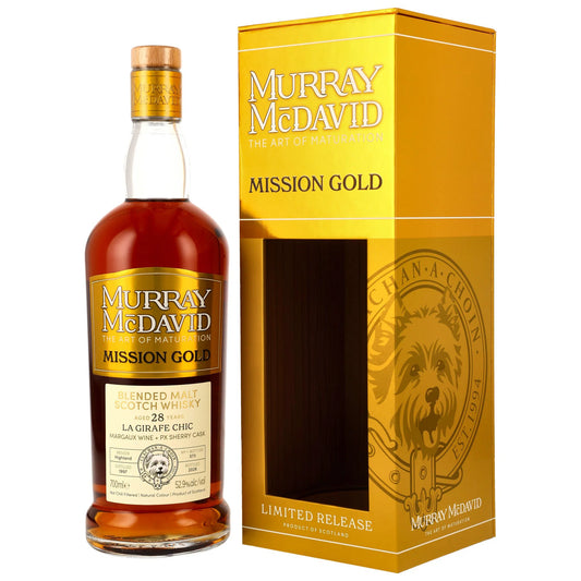 La Girafe Chic 28 1997/2026 - Murray McDavid - Blended Scotch - Margaux Wine + PX Sherry Casks