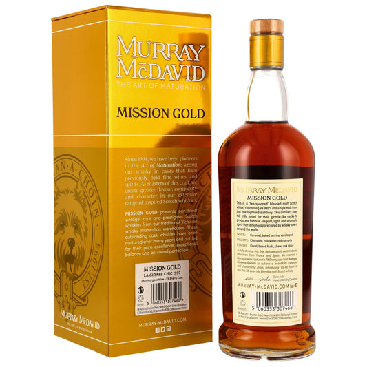 La Girafe Chic 28 1997/2026 - Murray McDavid - Blended Scotch - Margaux Wine + PX Sherry Casks