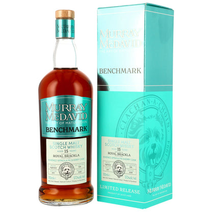 Royal Brackla 15 2011/2026 - Murray McDavid Benchmark - PX Sherry Cask