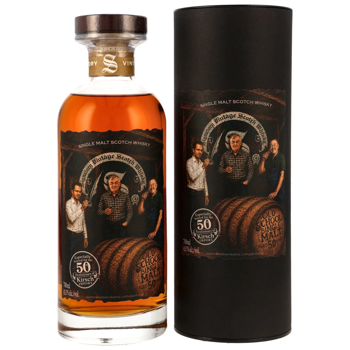 Old School Single Malt 50 - 50th Anniversary Kirsch Import