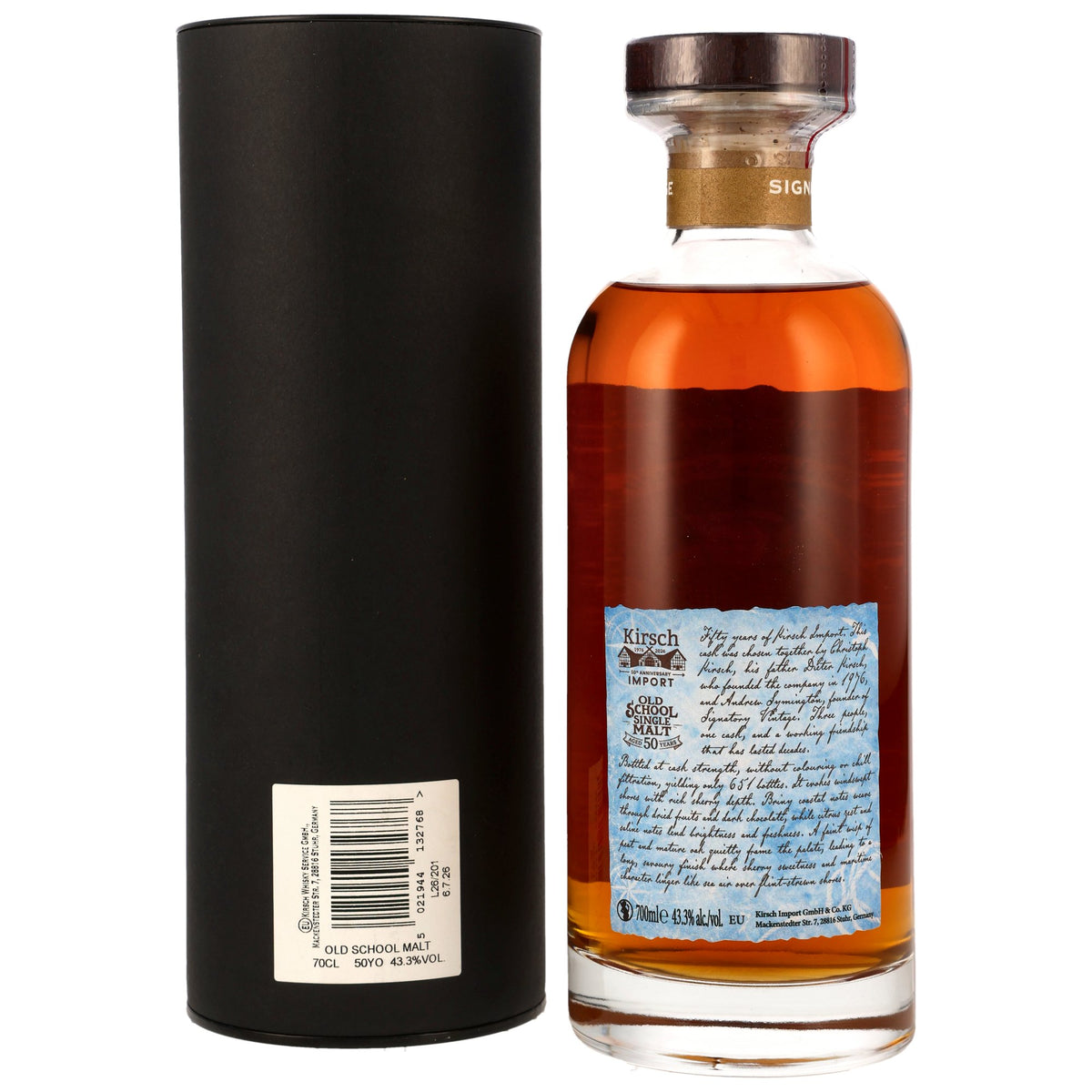 Old School Single Malt 50 - 50th Anniversary Kirsch Import