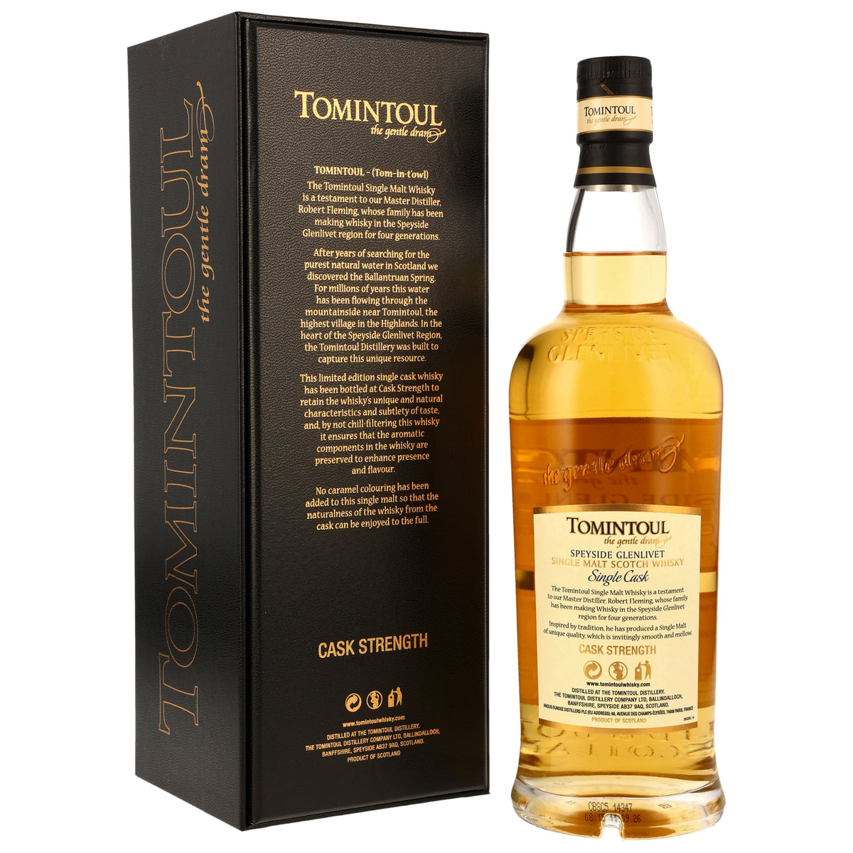 Tomintoul 10 2016/2026 - 50th Anniversary Kirsch - 1st Fill Bourbon Cask #5825