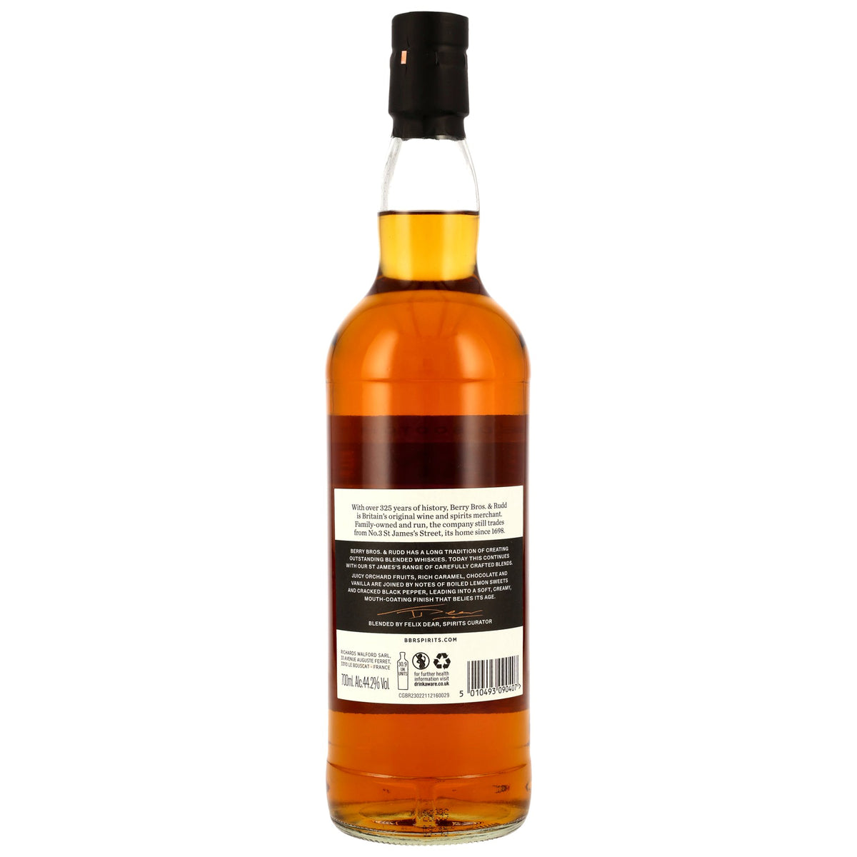 St. James 10 - Berry Bros and Rudd - Blended Scotch Whisky