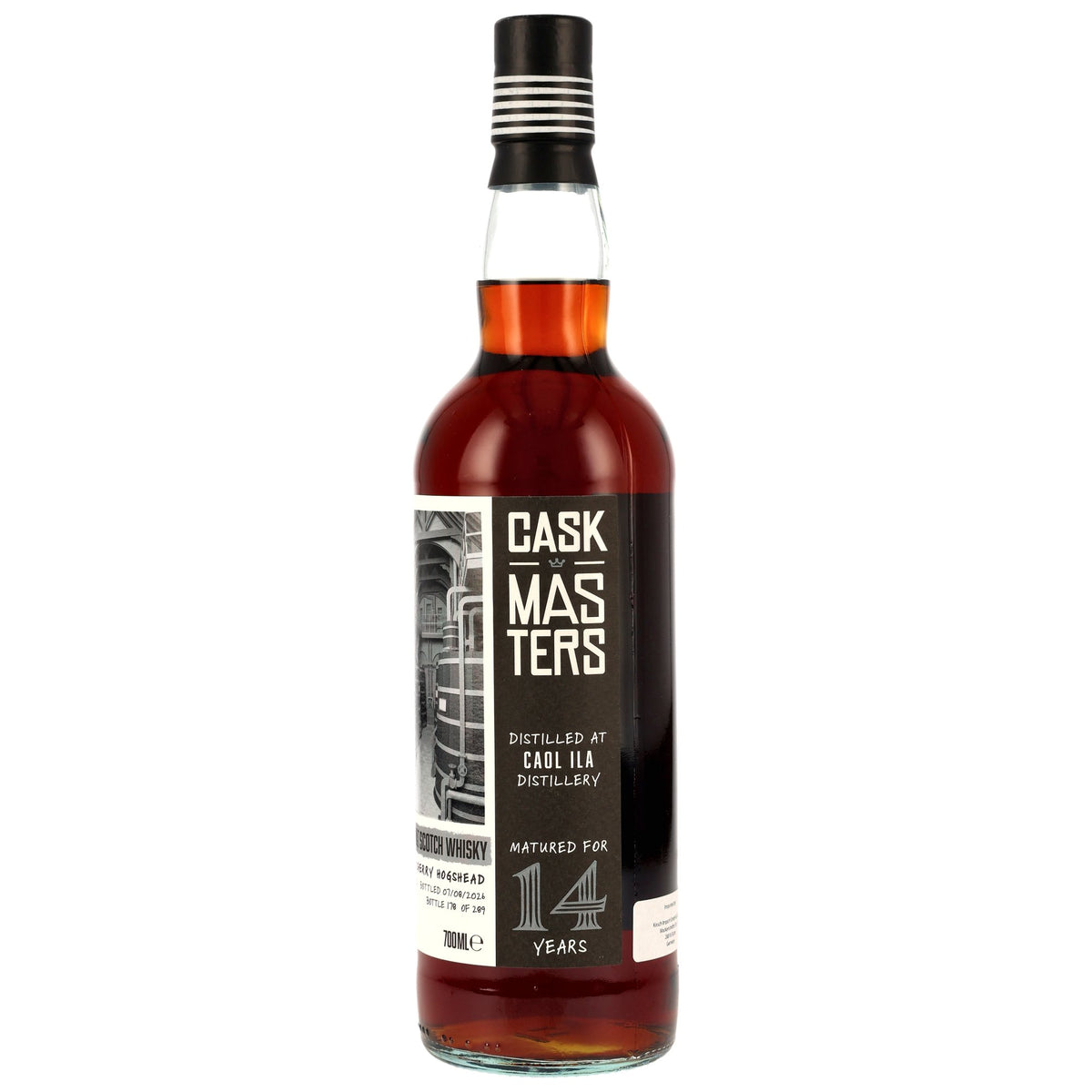 Caol Ila 14 2012/2026 - Cask Masters (Brave New Spirits) - 1st Fill PX Sherry Cask #301053