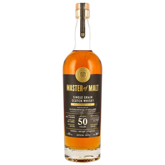 Invergordon 50 1974/2025 - Master of Malt - Refill Bourbon Cask