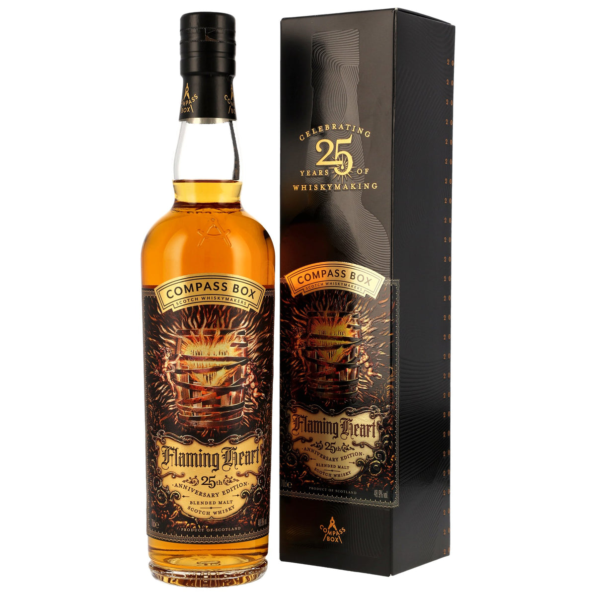 Flaming Heart - Compass Box - 25th Anniversary Edition
