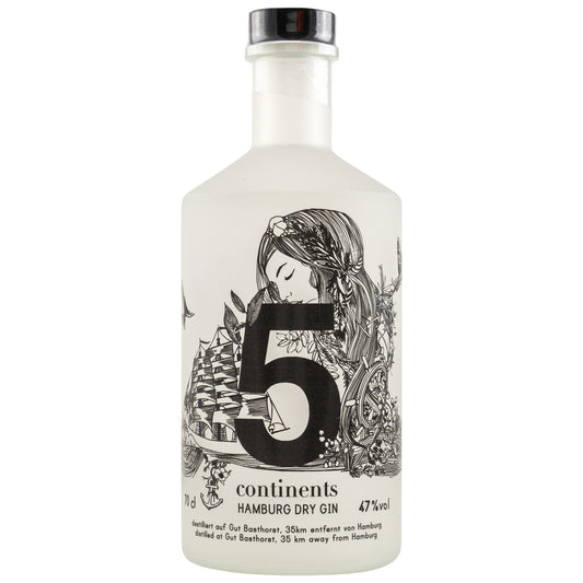 5 Continents - Hamburg Dry Gin - Maltucky