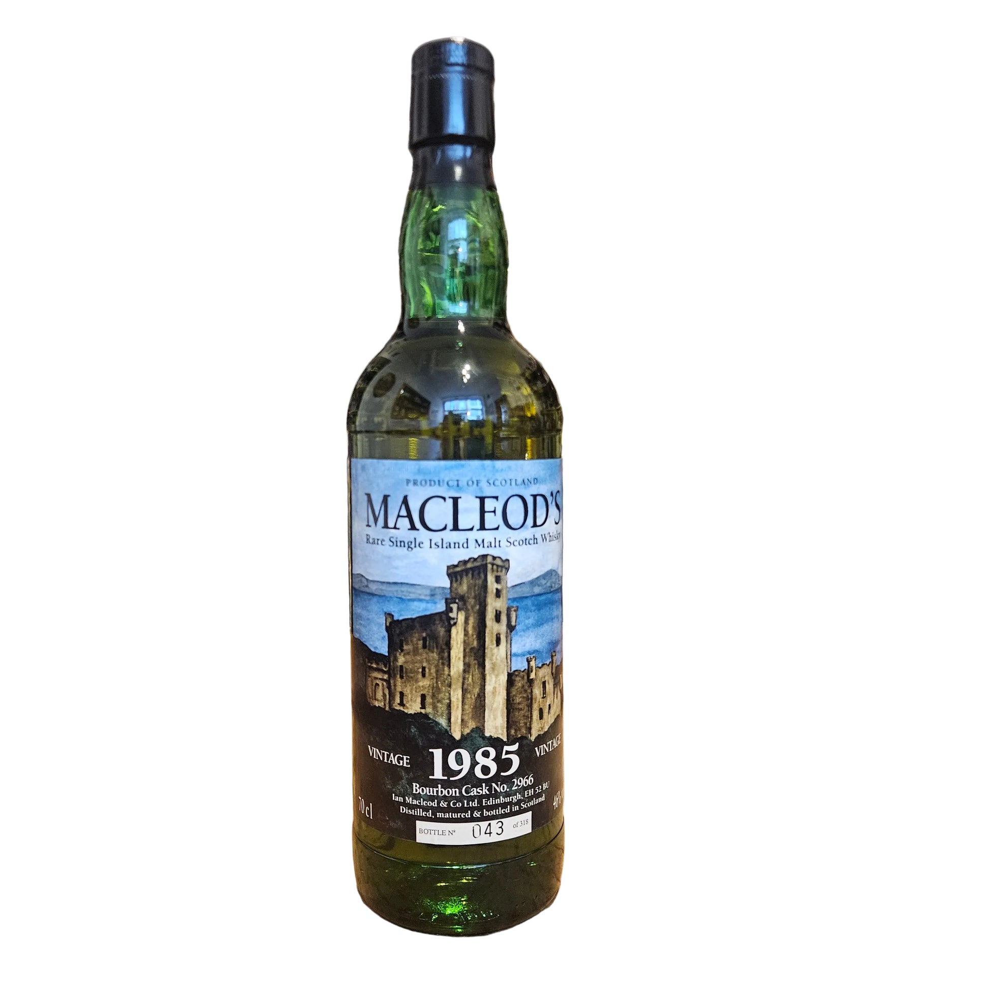 Macleod's Rare Single Island Malt 18 1985/2004 (Talisker?) - Bourbon Cask #2966