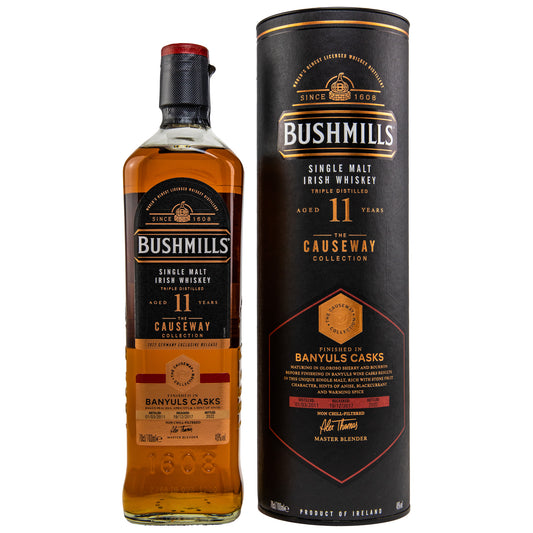 Bushmills 11 2011/2022 - The Causeway Collection - Banyuls Cask