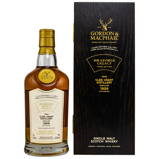 Glen Grant 63 1959/2022 - Mr. George Legacy - 1st Fill Sherry Butt #3665