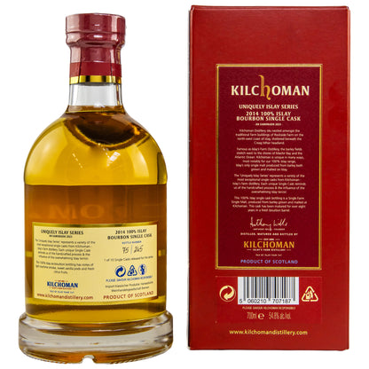 Kilchoman 8 2014/2023 - Single Cask Release - Bourbon Cask #642/2014