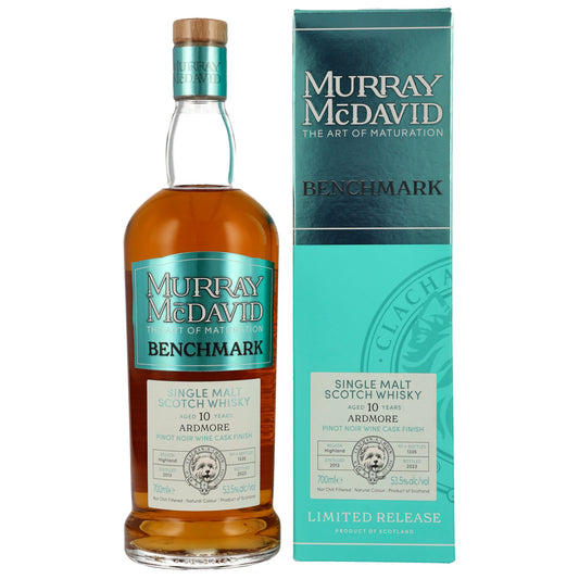 Ardmore 10 2013/2023 - Murray McDavid - First Fill Pinot Noir Cask Finish