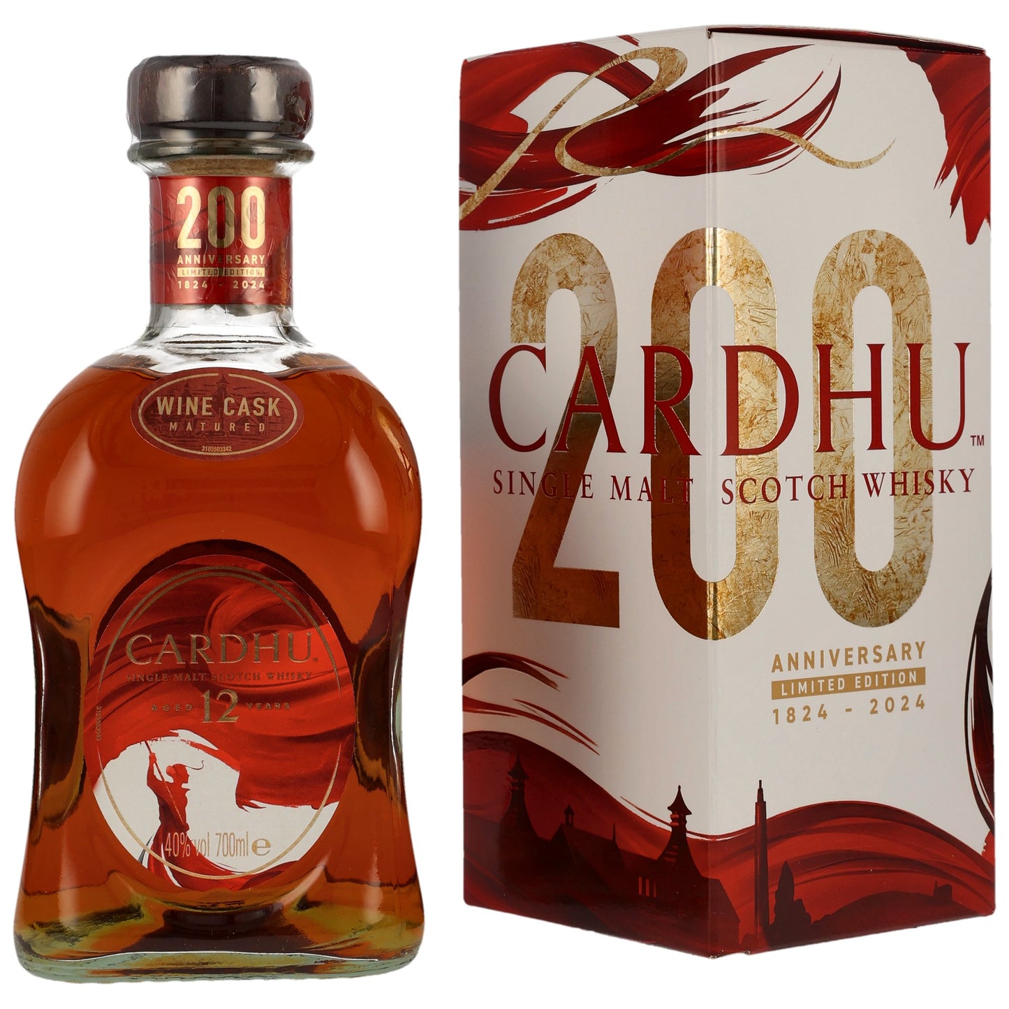 Cardhu 12 - Wine Cask - 200th Anniversary - Maltucky