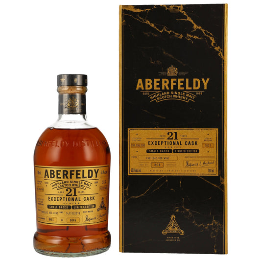 Aberfeldy 21 -  Exceptional Cask for Germany - Pauillac Redwine Cask