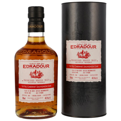 Edradour 11 2012/2023 -  First Fill Cabernet Sauvignon #2 - St. Michael Eppan