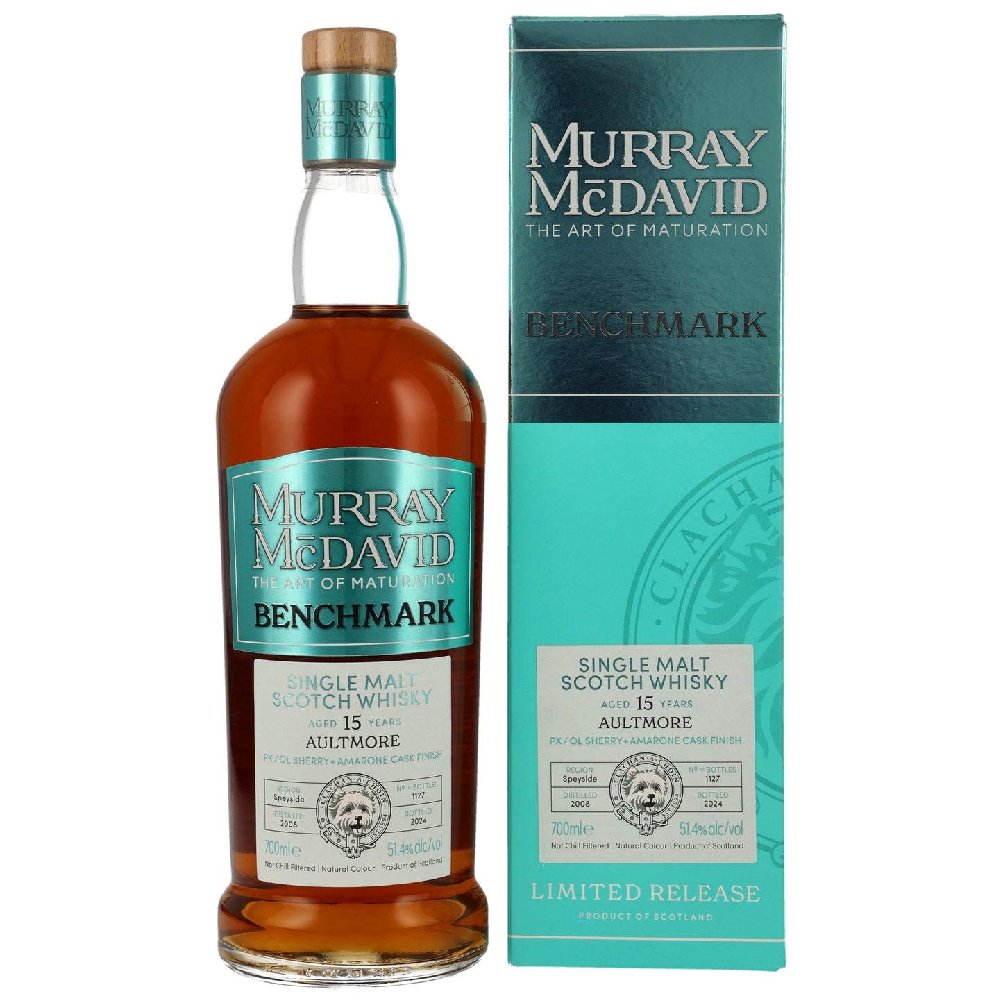 Aultmore 15 2008/2024 - Murray McDavid - PX, Oloroso und Amarone Cask