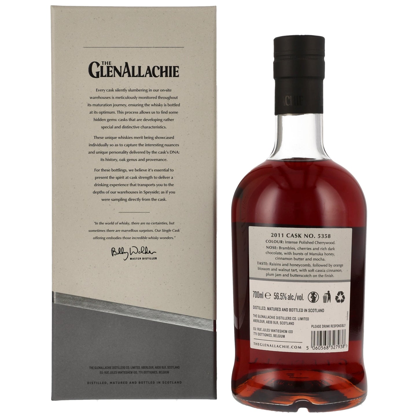 GlenAllachie 12 2011/2024 - Single Cask - Tawny Port Hogshead #5358