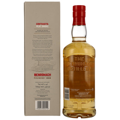 Benromach 2014/2024 - Contrasts: Peat Smoke - Bourbon Cask