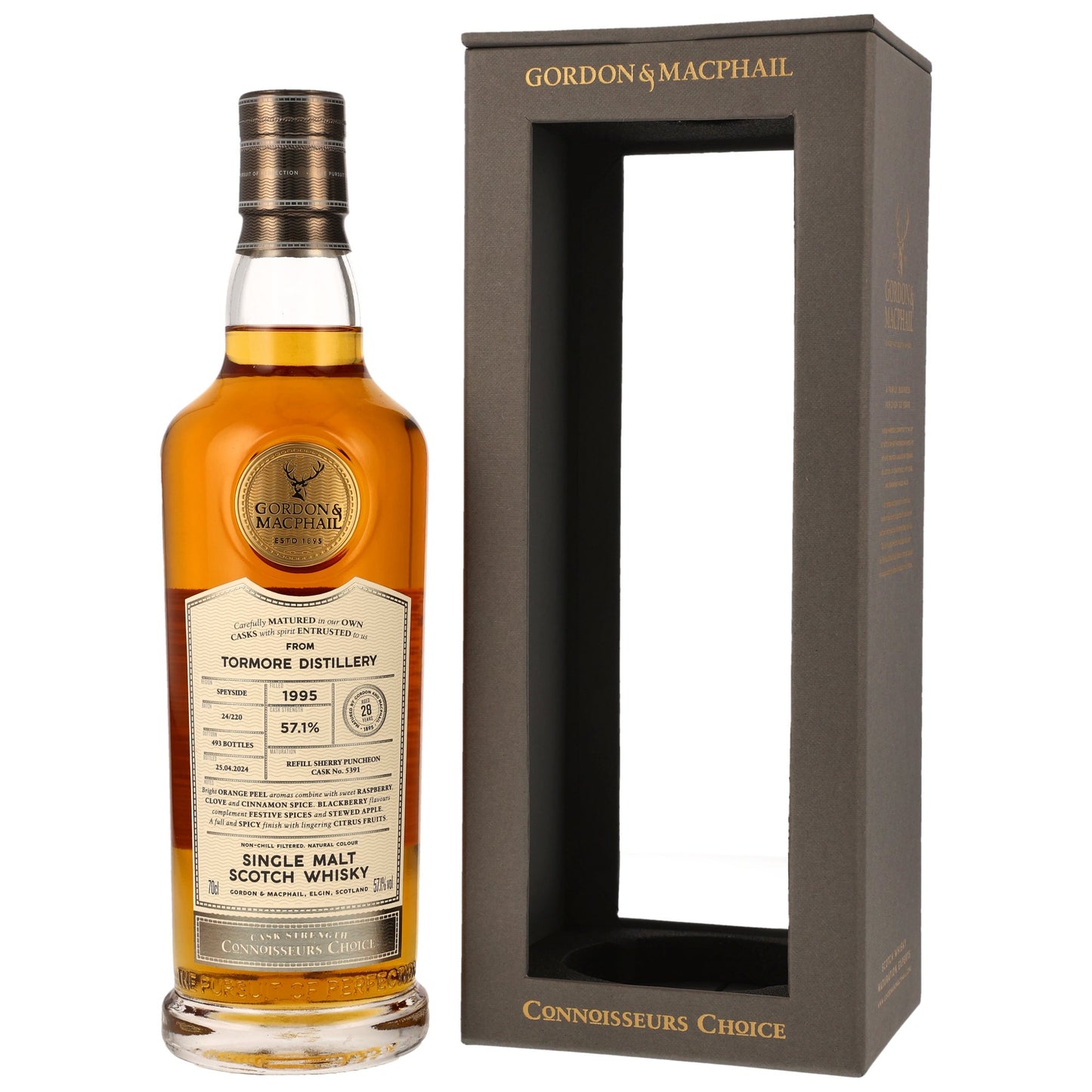 Tormore 28 1995/2024 - Gordon & MacPhail - Refill Sherry Puncheon