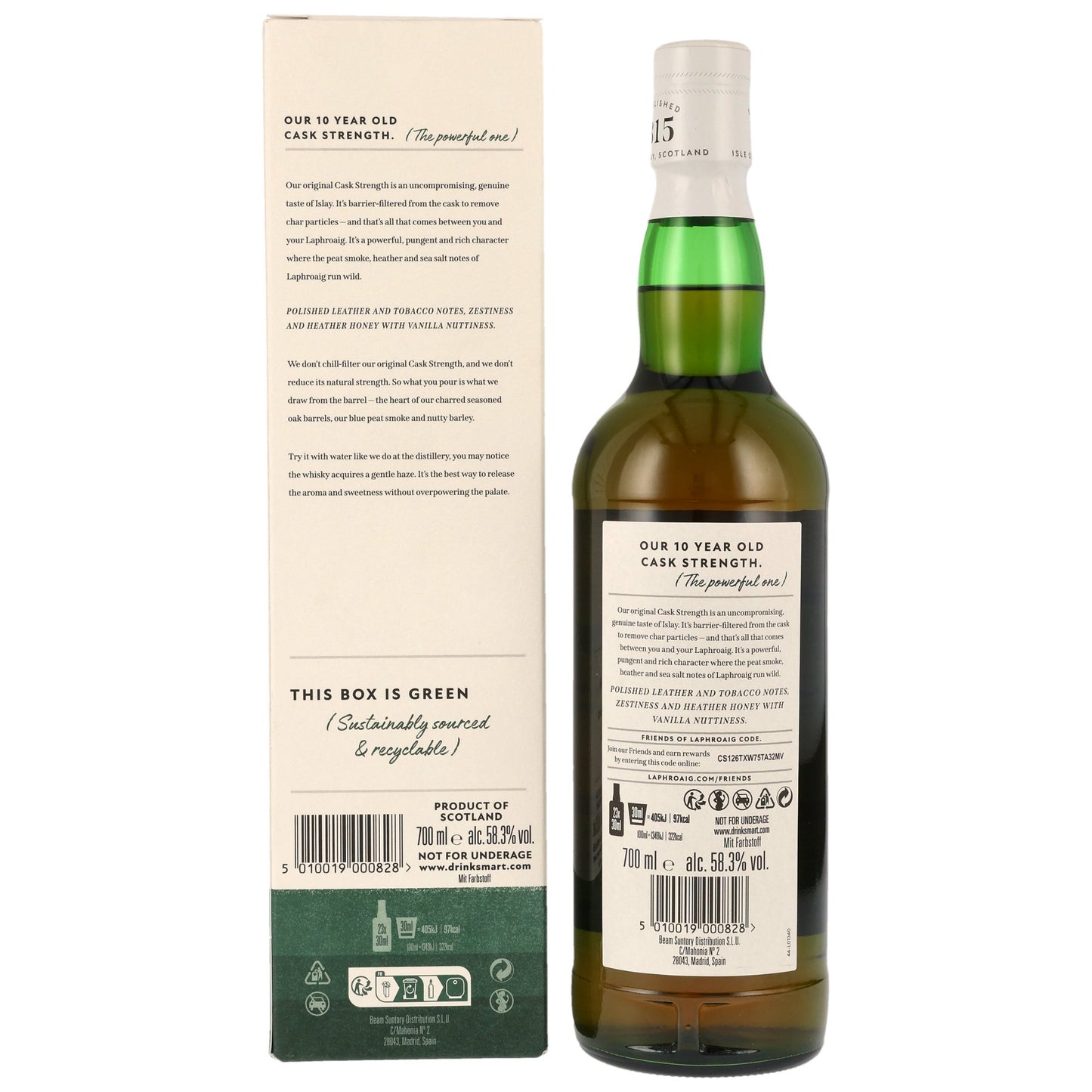 Laphroaig 10 - Cask Strength - Batch 17