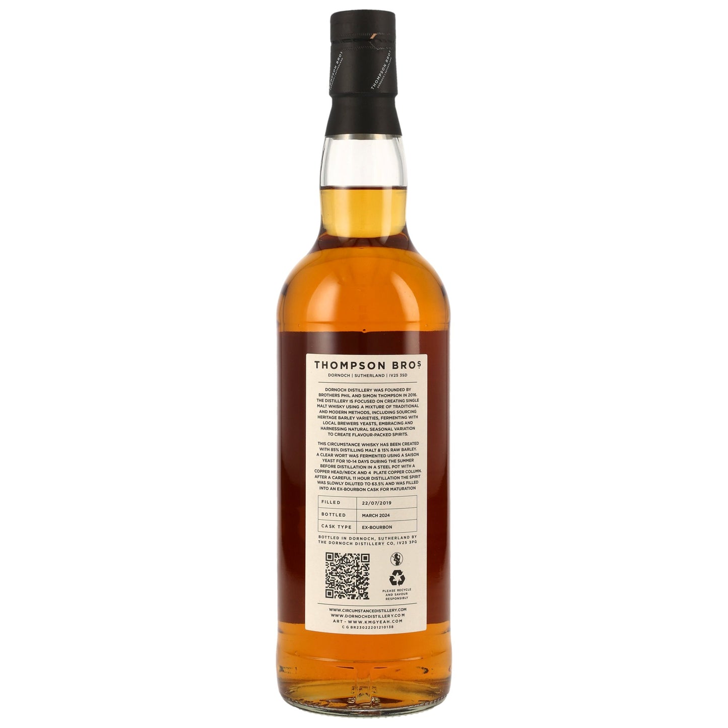 Circumstance 4 2019/2024 - Thompson Bros. - Single Grain - Ex-Bourbon Cask